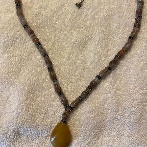 Vintage Natural Jade necklace